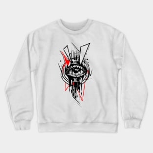 Eye tattoo Crewneck Sweatshirt